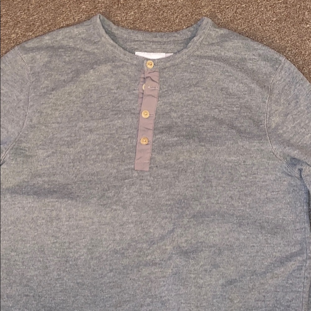 men’s gray sweater